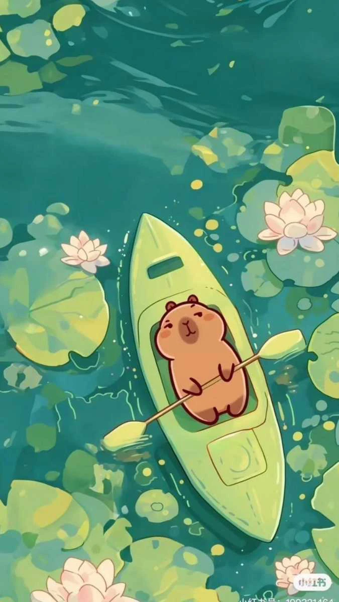 Capybara cực đáng yêu