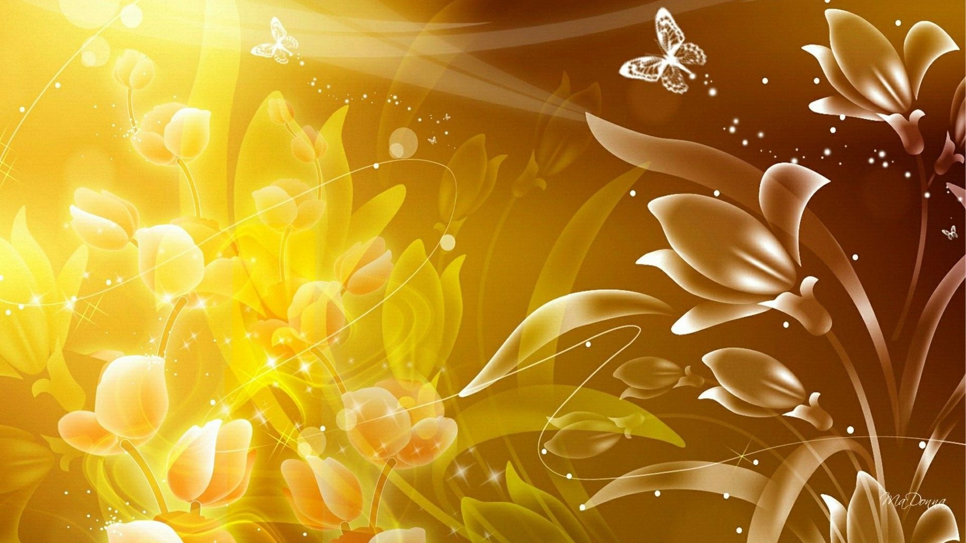 hinh nen hoa sen vang