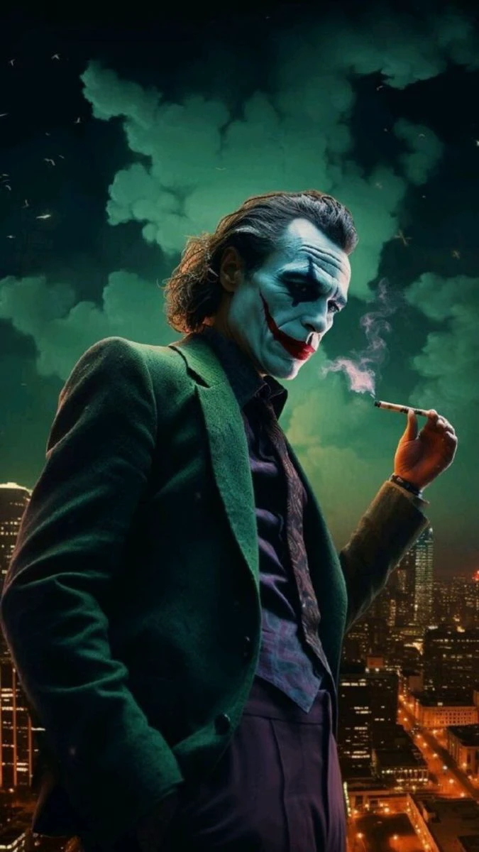 Hình nền Joker buồn trên Android, iPhone