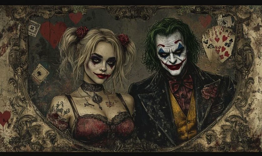 Hình nền Joker và Harley Quinn
