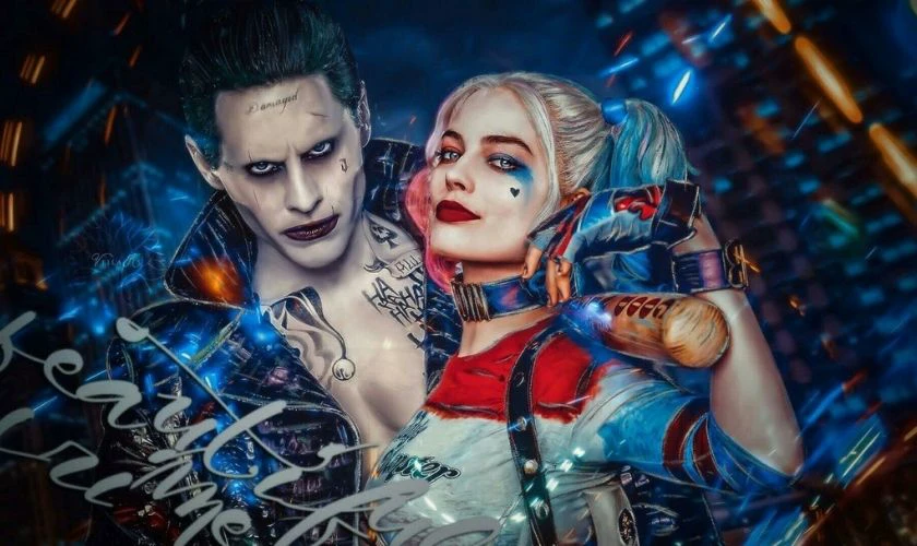 Hình nền Joker và Harley Quinn ngầu