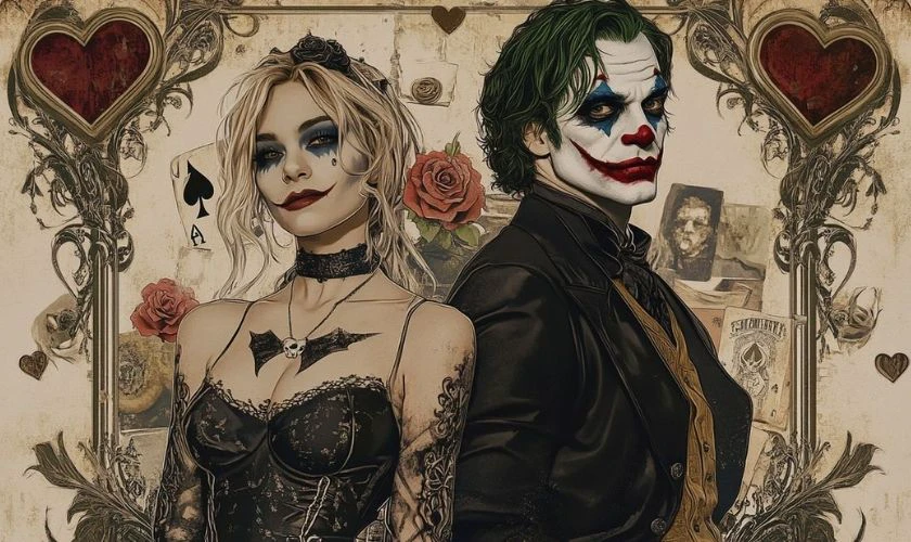 Wallpaper Joker và Harley Quinn cho máy tính
