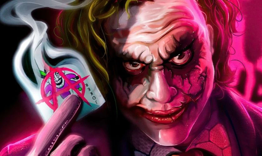 Hình nền Joker 8k đáng sợ