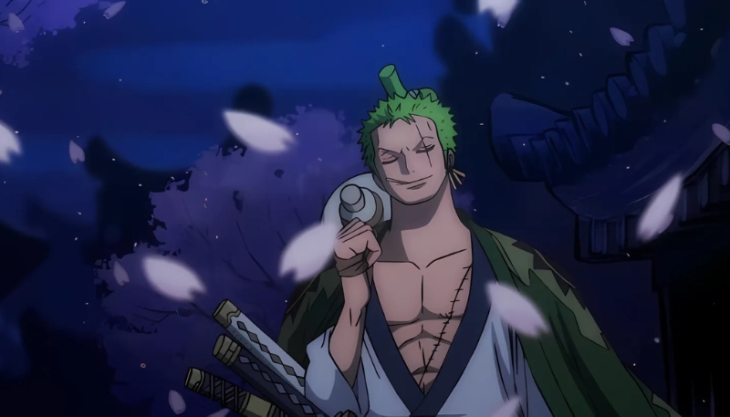 Hình Zoro One Piece nổi bật trên desktop