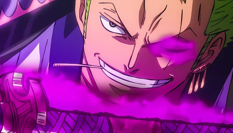 Ảnh Zoro One Piece lung linh sắc màu