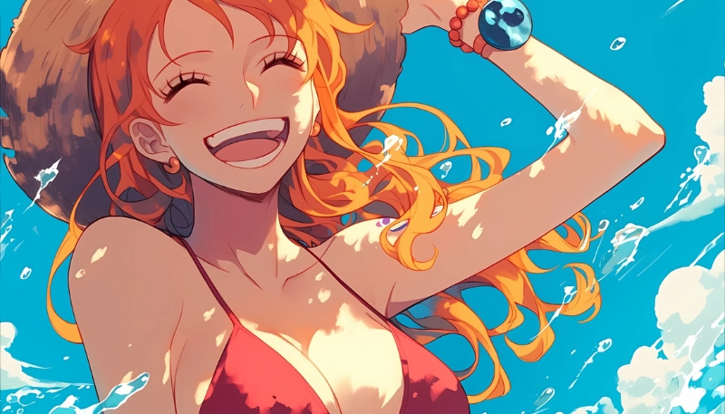 Hình Nami One Piece cực đẹp trên PC