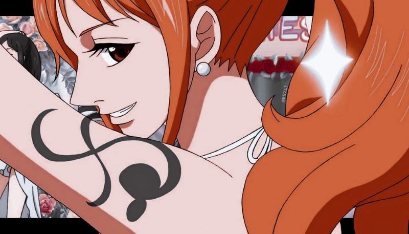 Ảnh Nami One Piece rõ nét trên máy tính