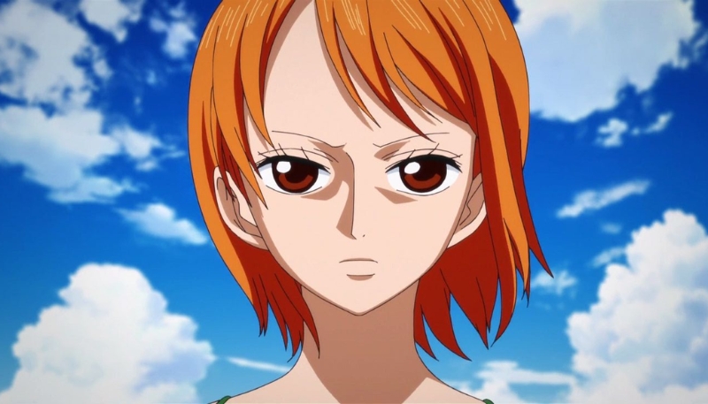 Hình Nami One Piece phong cách anime