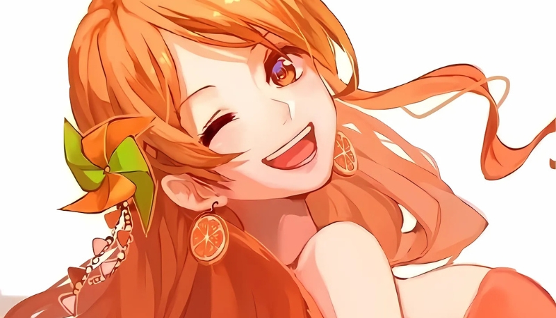 Background Nami One Piece cực chất desktop