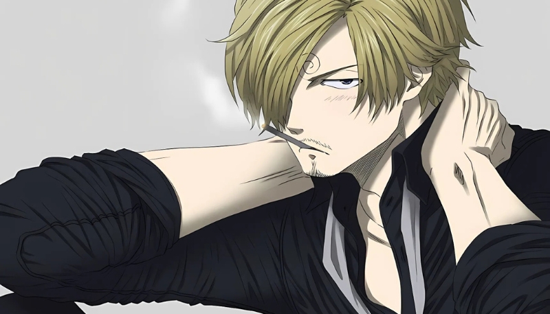 Hình Sanji One Piece phong cách anime