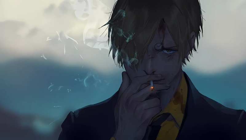 Background Sanji One Piece chuẩn HD