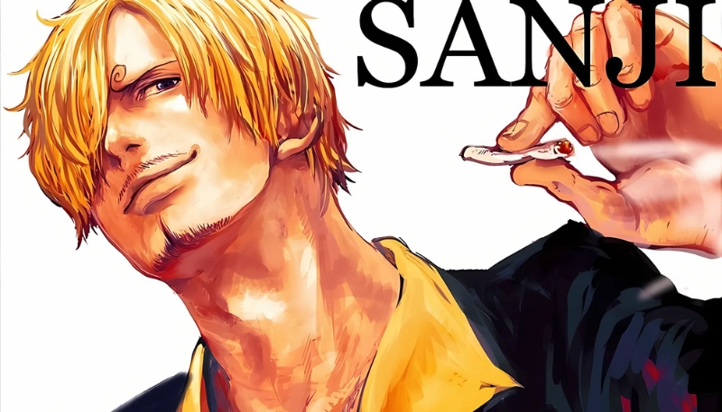 Background Sanji One Piece dành cho laptop