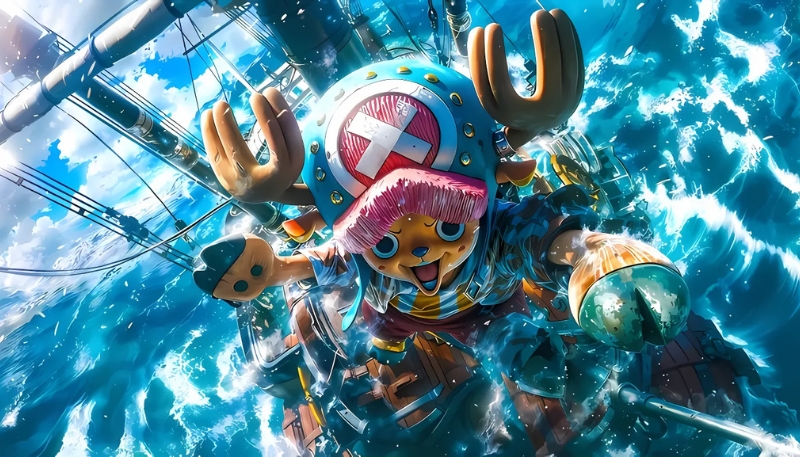 Background Chopper One Piece chuẩn HD
