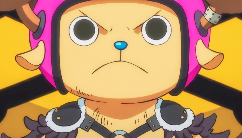 Hình Chopper One Piece lung linh sắc màu