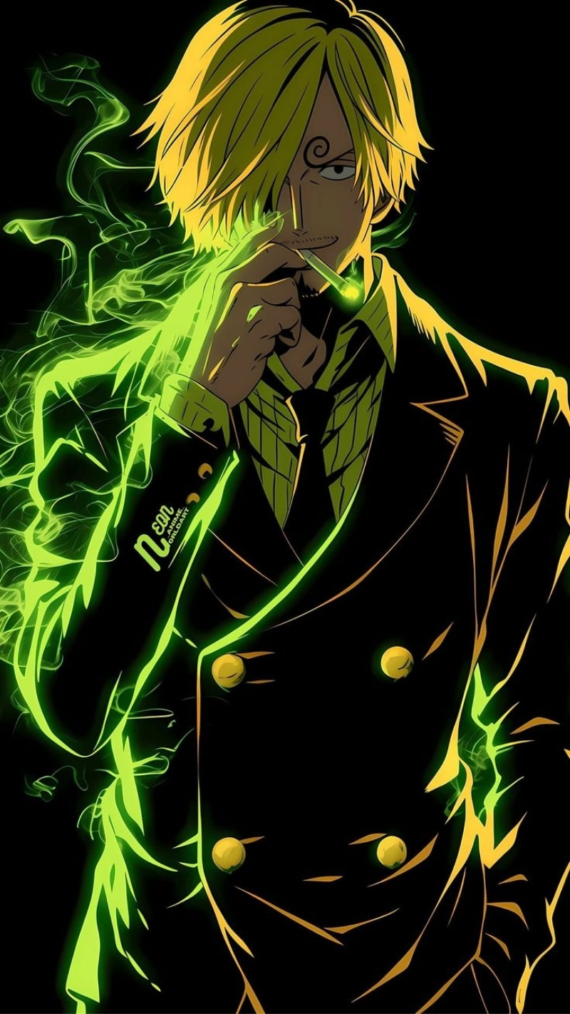 Hình One Piece phong cách anime sắc nét