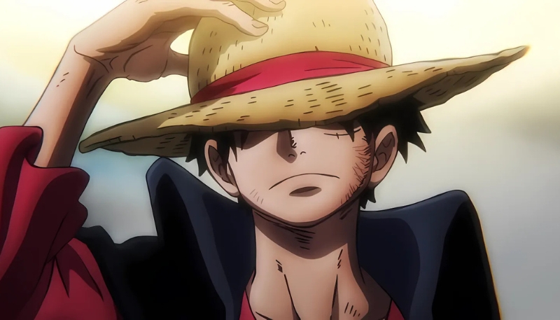 Hình nền Luffy Mũ Rơm phong cách anime