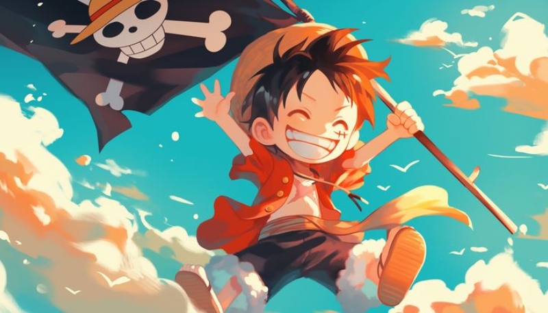 Hình Luffy One Piece cực nét dành cho laptop