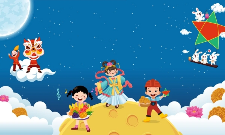 Không khí đêm hội Trung Thu