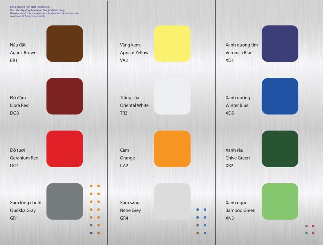 Bảng Màu Tôn Hoa Sen Mới Nhất 2026 – Xem Ảnh Thực Tế & Catalogue Nhà Máy