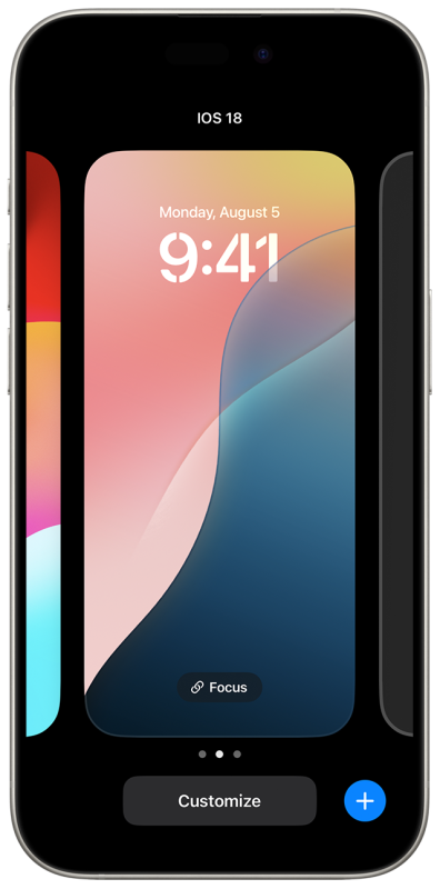 Change your iPhone wallpaper