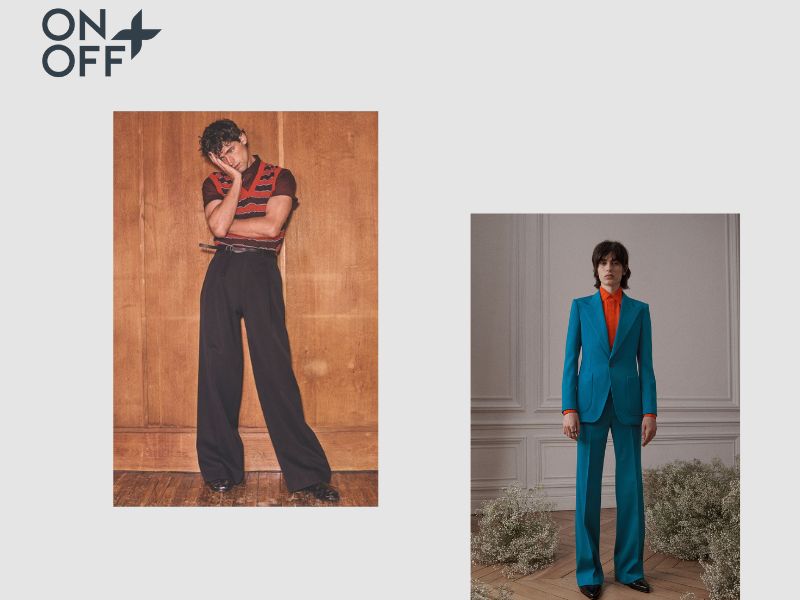 phối đồ với quần ống loe nam