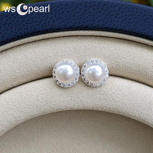 Hoa tai ngọc trai thật