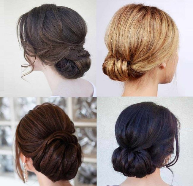 Tóc búi thanh lịch và sang trọng