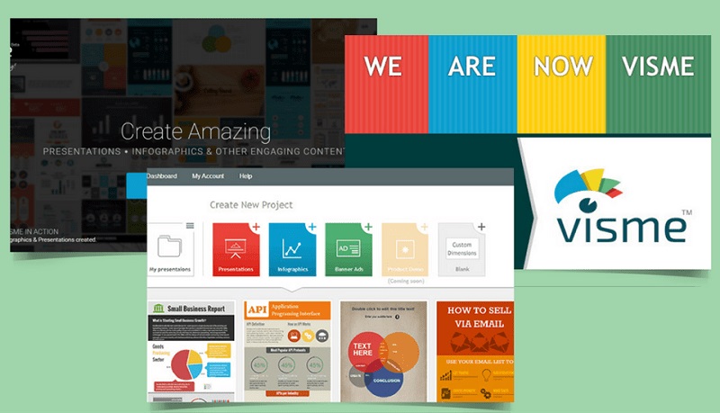 Làm poster đẹp với Visme