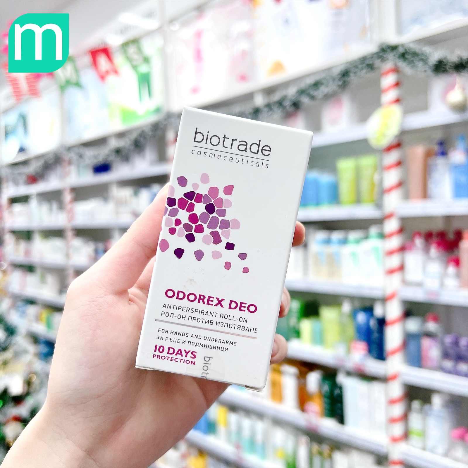 Lăn Khử Mùi Biotrade Odorex Deo Roll Antiperspirant Roll-On 20ml