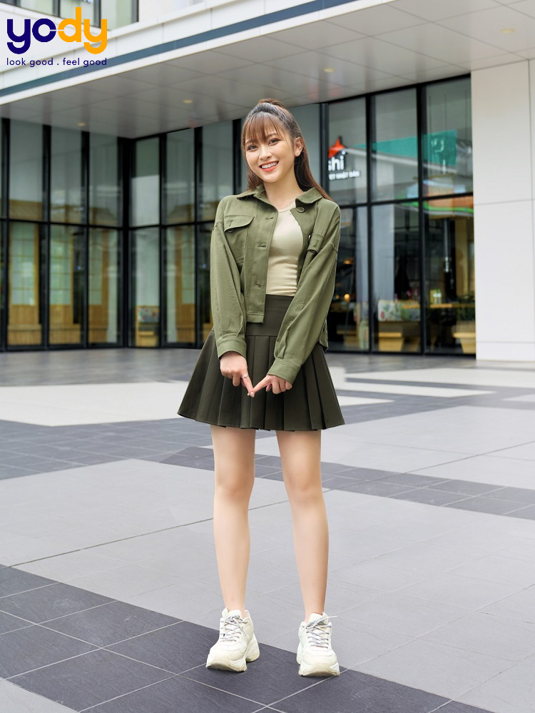 Lưu ý khi phối đồ với áo khoác lửng 