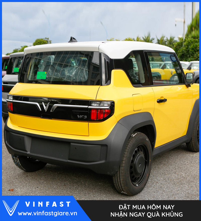Vinfast VF3 màu vàng