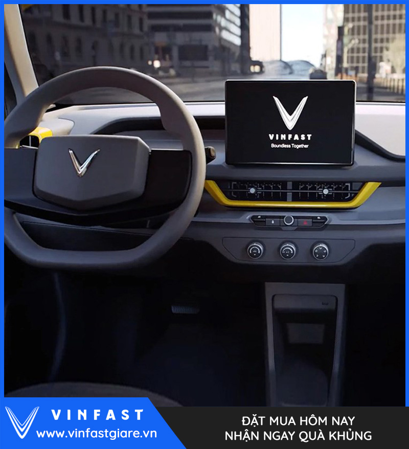 Vinfast VF3 màu vàng