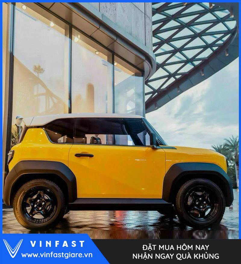Vinfast VF3 màu vàng