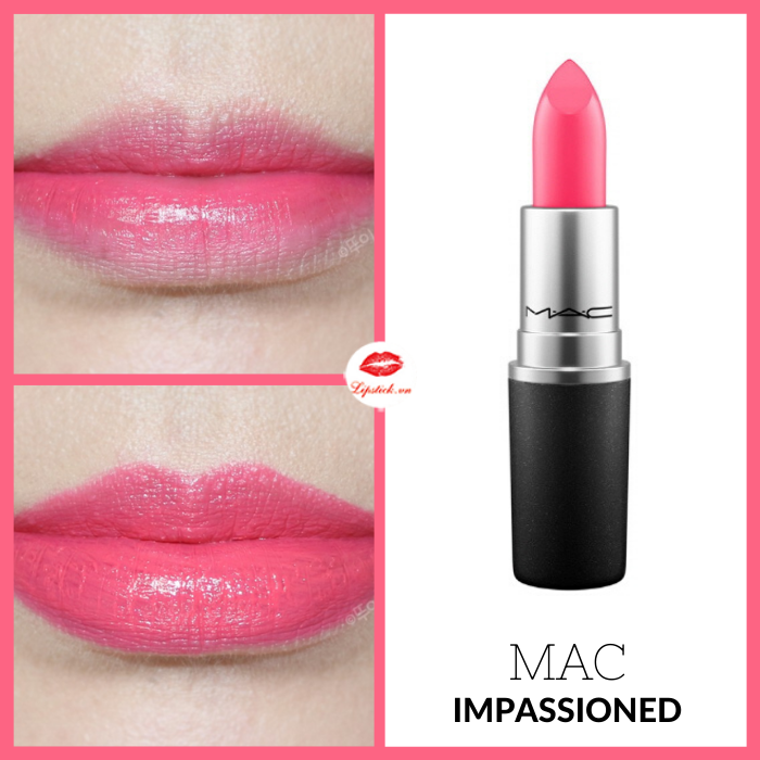 Son MAC Impassioned Màu Hồng Dâu – Amplified