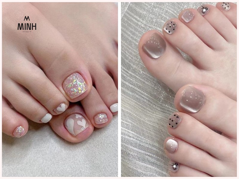 Xác định tone da giúp bạn dễ chọn màu móng chân hơn 