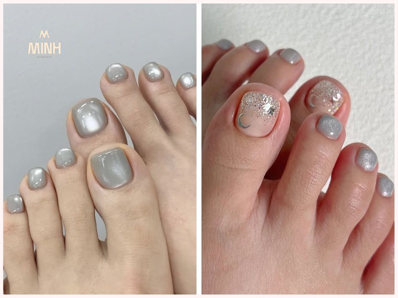 màu móng chân đẹp cho da ngăm