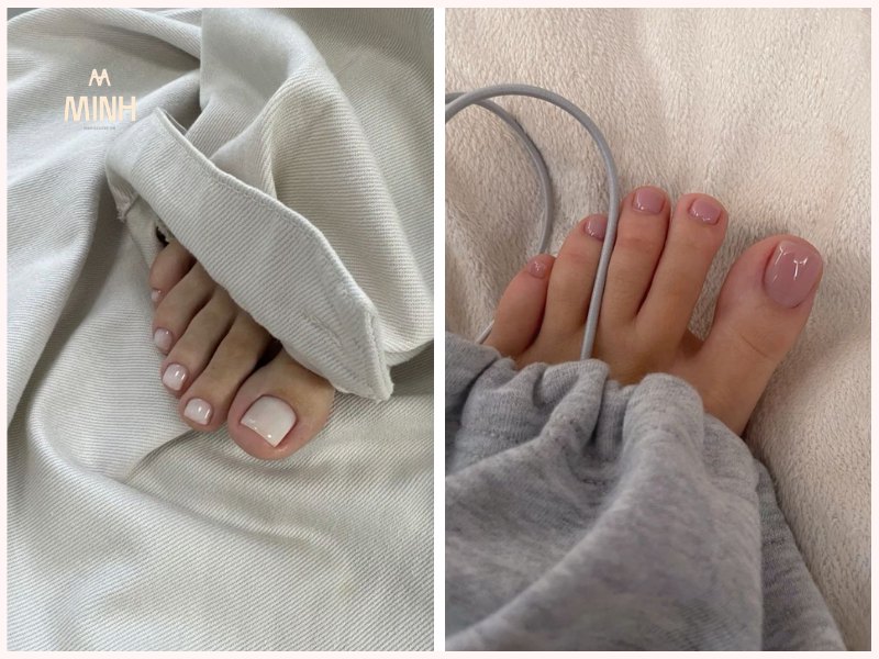 màu móng chân đẹp cho da ngăm