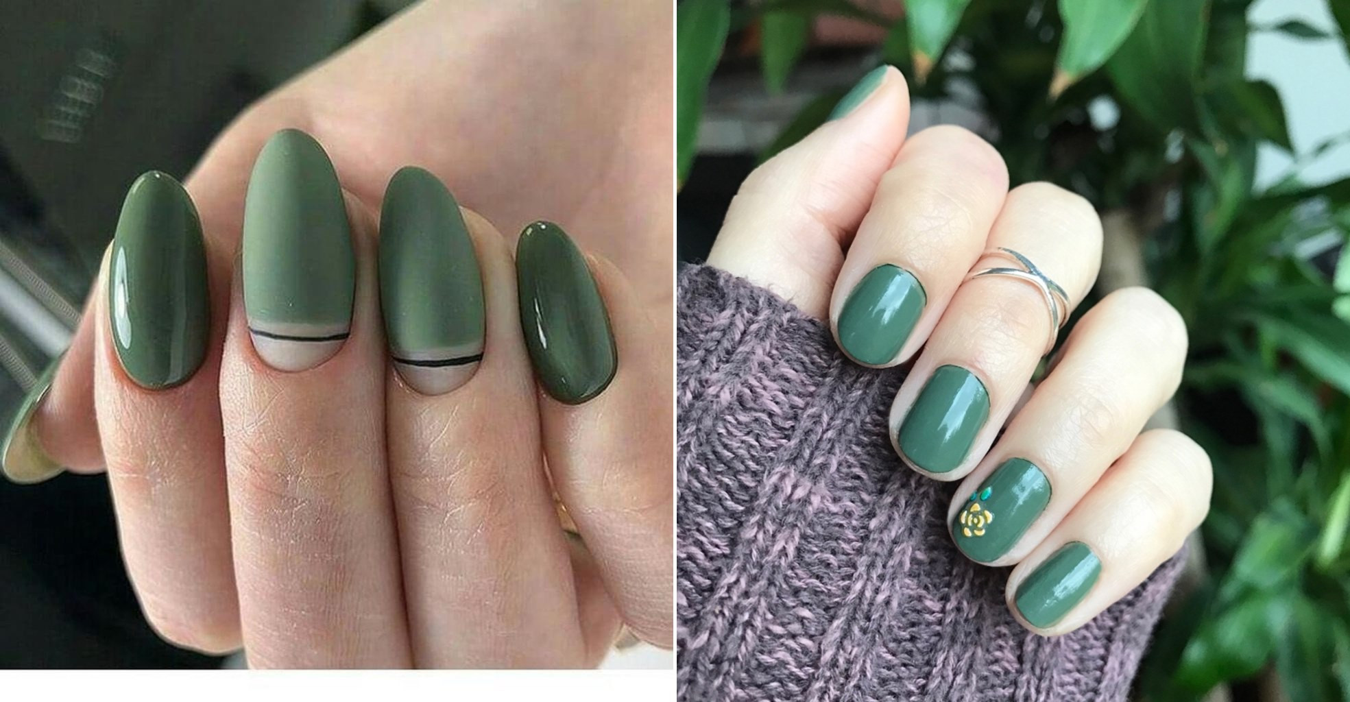 Màu xanh ngọc giúp tay trắng sáng, quyến rũ.