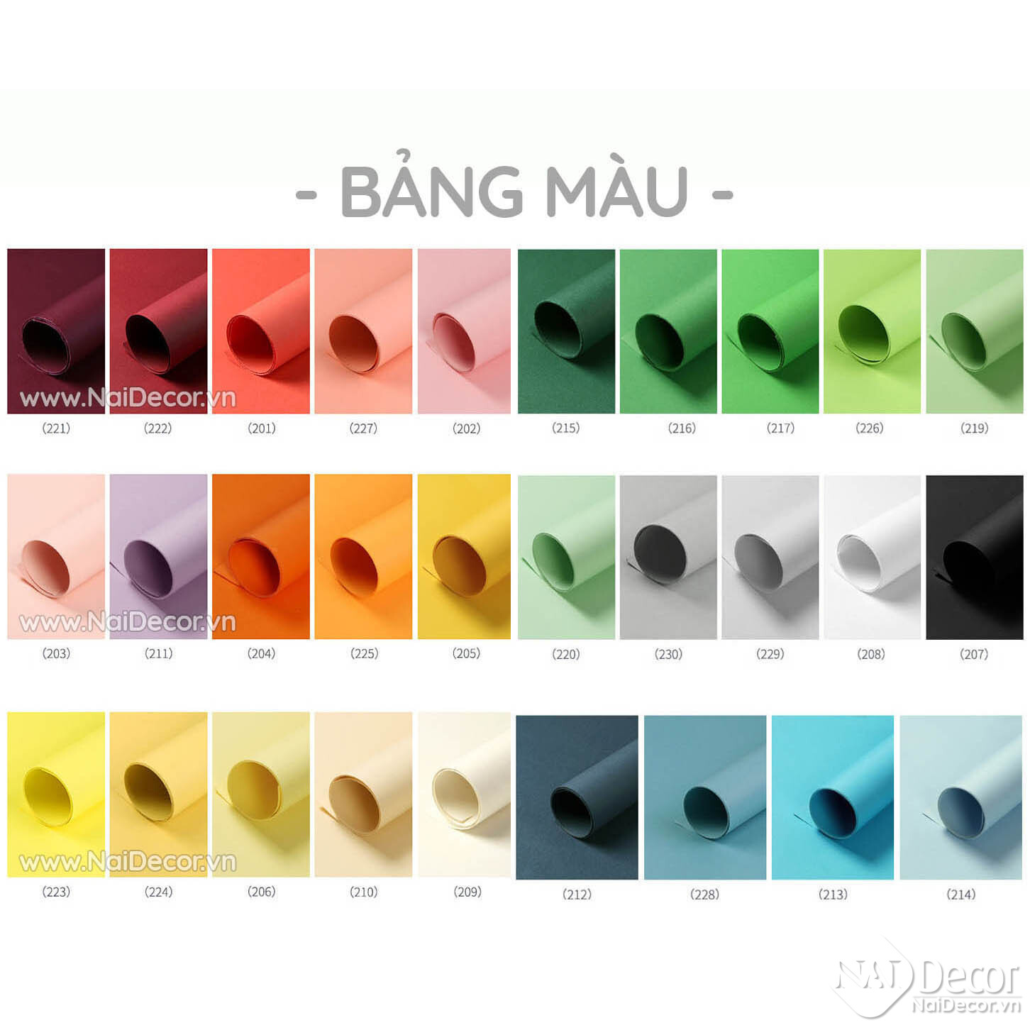 Nen Giay Nhieu Mau Phong Nen Chup Anh Bang Mau