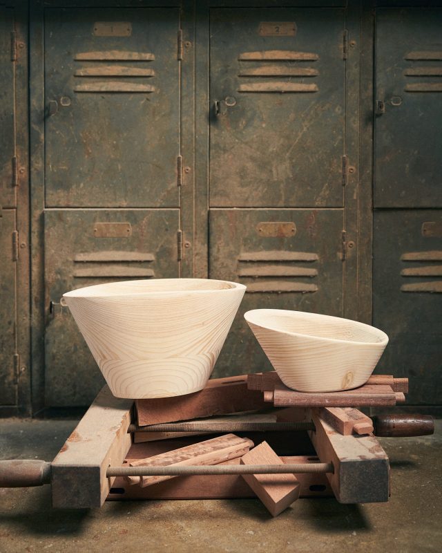 Túi xách HASO Basket màu Vàng bơ