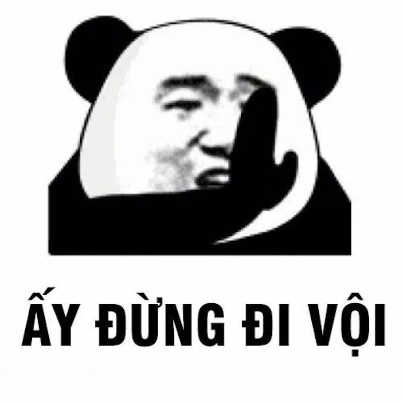 Meme gấu trúc hiện đại