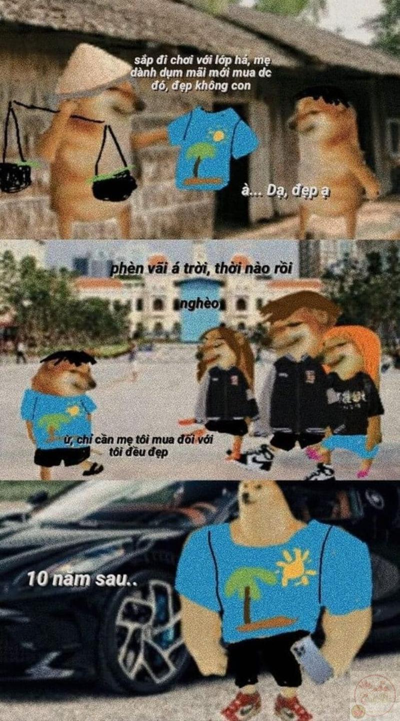 Chữ viết giản dị nhưng mang theo sự tinh nghịch và đầy dí dỏm