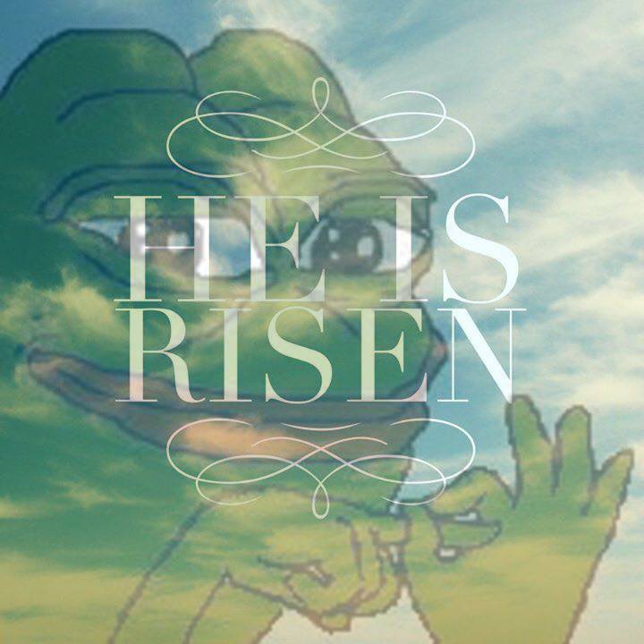 he is risen