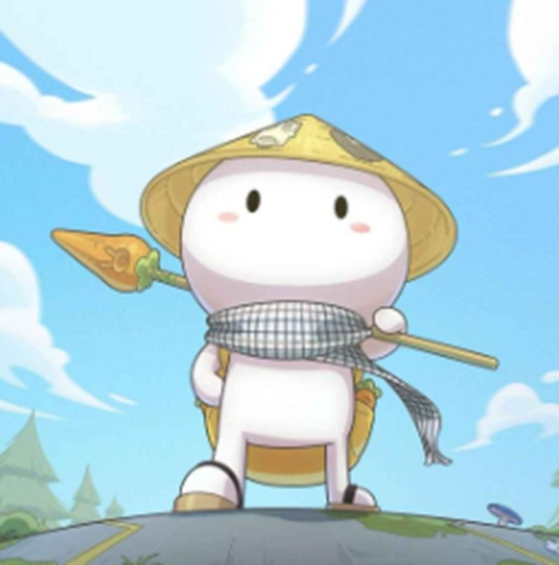 Ảnh thỏ bảy màu meme đặt avatar