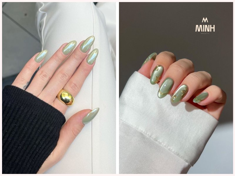 mẫu nail đẹp cho móng dài