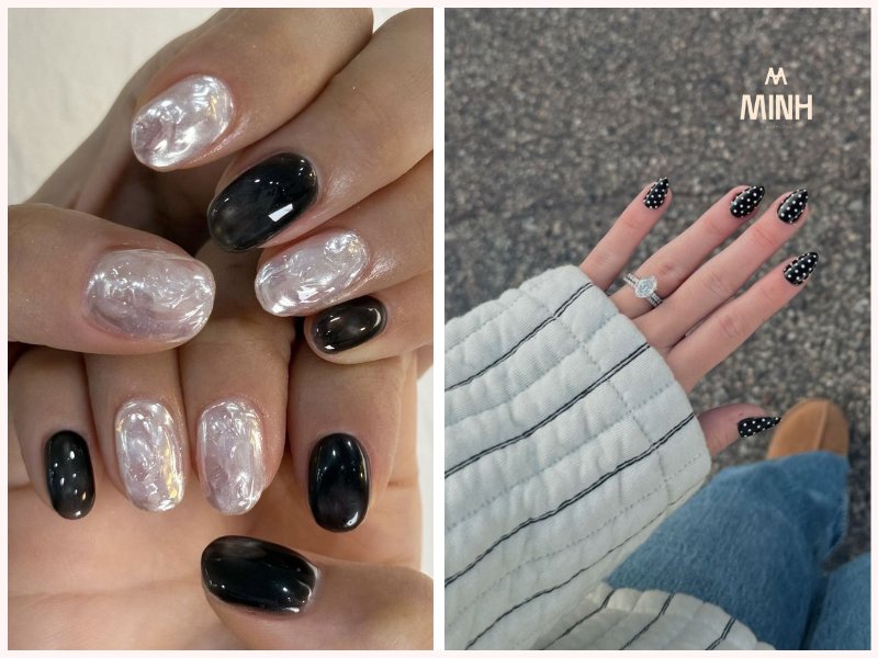 mẫu nail đẹp cho móng dài