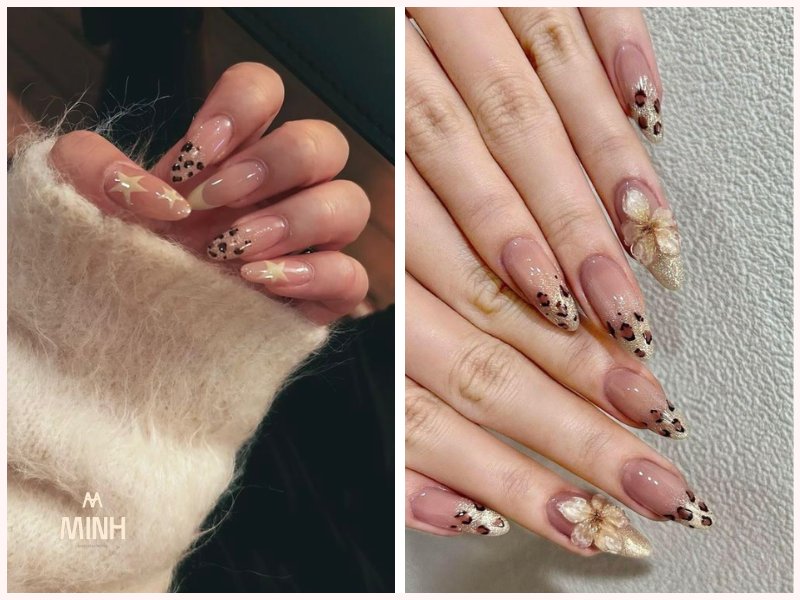 mẫu nail đẹp cho móng dài