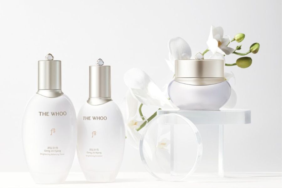 Bộ mỹ phẩm Whoo dưỡng trắng