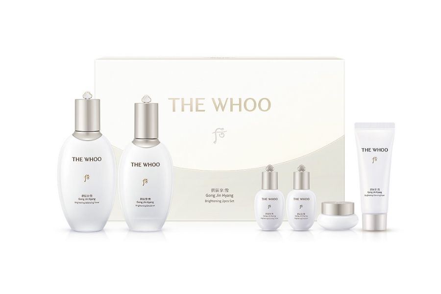 Bộ mỹ phẩm Whoo trắng là dòng sản phẩm dưỡng trắng da cao cấp, kết hợp bí quyết làm đẹp hoàng cung và công nghệ hiện đại.