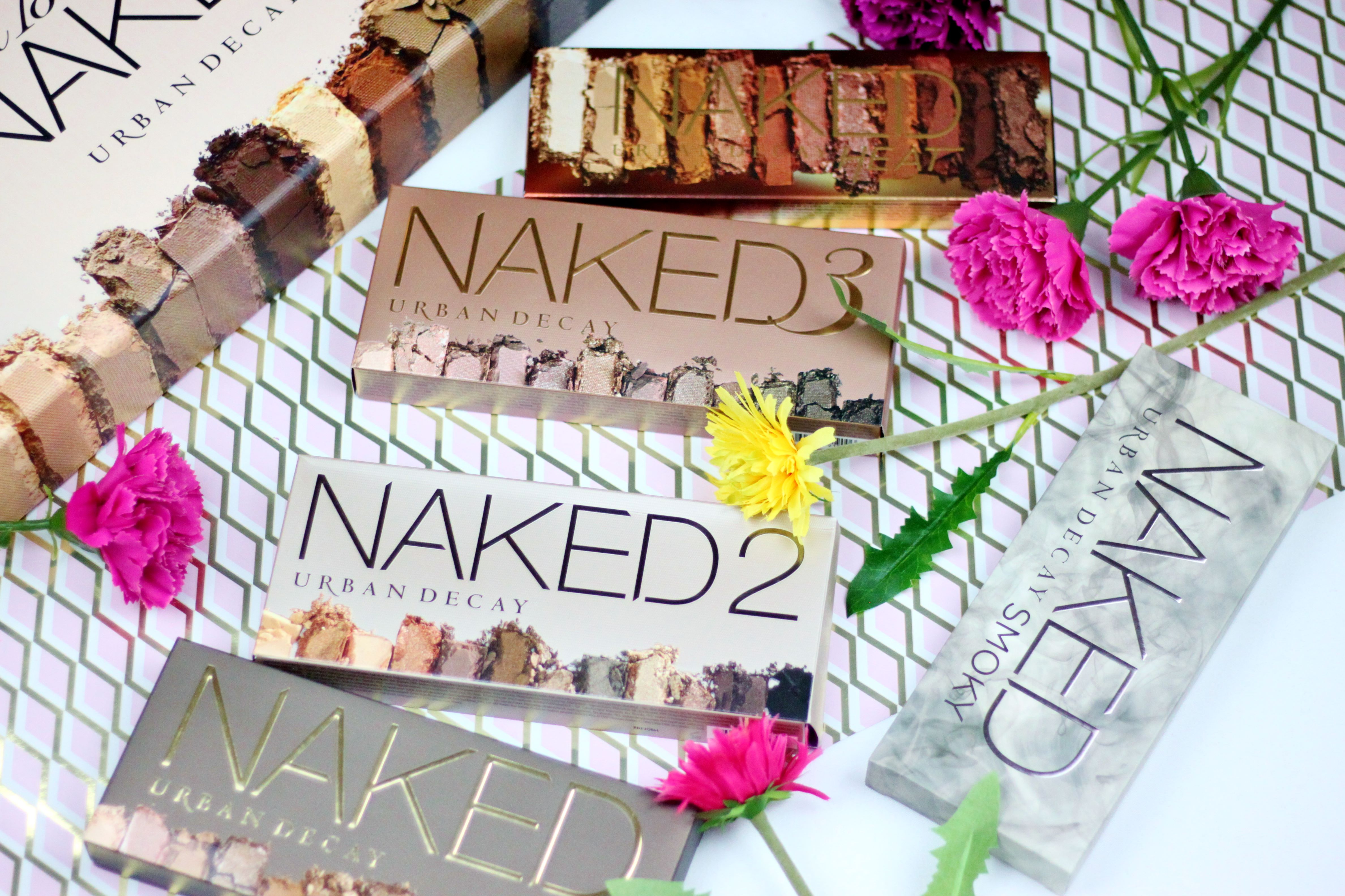 Naked Palette Comparisons